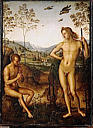 Apollon et Marsyas / Pérugin - vers 1495-1500 