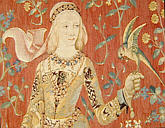 Tenture de la Dame à la Licorne : Le Got, anonyme, fin 15e siècle, Paris, musée national du moyen ge - Thermes de Cluny