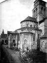 Fontevraud-l'Abbaye : Abbaye (ancienne) - Eglise : Abside, côté nord-est