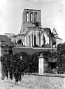 Doué-la-Fontaine : Eglise Saint-Denis (ruines) - Abside