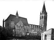 Beaulieu-lès-Loches : Eglise abbatiale - Côté nord