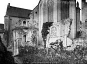 Beaulieu-lès-Loches : Eglise abbatiale - Pan de mur