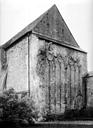 Bec-Hellouin (Le) : Abbaye (ancienne) - Pignon