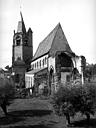 Bénisson-Dieu (La) : Eglise Saint-Bernard* ancienne abbaye - Eglise, ensemble est