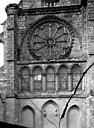 Brie-Comte-Robert : Eglise Saint-Etienne - Rosace de l'abside