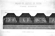 Dijon : Palais de Justice - Dessin