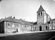 Lagny-sur-Marne : Eglise Saint-Furcy (ancienne) - Façade ouest