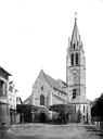 Vitry-sur-Seine : Eglise Saint-Germain - Façade ouest