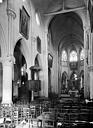 Vitry-sur-Seine : Eglise Saint-Germain - Nef, vue de l'entrée