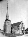 Harcourt : Eglise paroissiale Saint-Ouen - Ensemble nord-ouest
