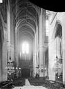 Paris : Eglise Saint-Gervais-Saint-Protais - Nef, vue du choeur