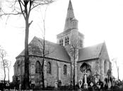 Cappelle-Brouck : Eglise Saint-Jacques-le-Majeur - Côté nord