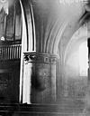 Longuyon : Eglise - Pilier de la nef, orgues