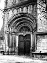 Saint-Mihiel : Abbaye  (ancienne) - Palais abbatial, portail