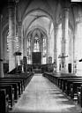 Blénod-lès-Toul : Eglise - Nef, vue de l'entrée