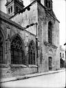 Verdun : Cathédrale Notre-Dame de l'Assomption - Fenêtre et portail latéral
