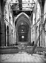 Verdun : Cathédrale Notre-Dame de l'Assomption - Nef, vue du choeur