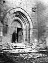 Saint-Amand-de-Coly : Abbaye (ancienne) - Eglise, portail