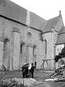 Saint-Angel : Prieuré Saint-Michel des Anges (ancien) - Eglise : Façade sud