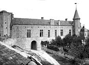 Grand-Pressigny (Le) : Château - Château-Neuf : Façade ouest