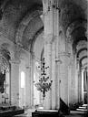 Carcassonne : Eglise Saint-Nazaire - Bas-côté nord et nef vers l'ouest