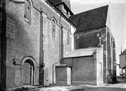 Aix-d'Angillon (Les) : Eglise collégiale Saint-Germain - Façade sud