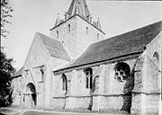 Lanmeur : Chapelle Notre-Dame de Kernitron - Côté sud