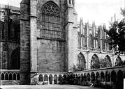 Quimper : Cathédrale Saint-Corentin - Façade latérale