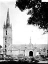Plougasnou : Eglise - Façade sud et clocher