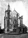 Bar-le-Duc : Collégiale Saint-Pierre (ancienne) * Eglise Saint-Etienne - Façade ouest