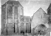 Saint-Thibault : Eglise - Façade nord