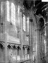 Semur-en-Auxois : Eglise Notre-Dame - Triforium et fenêtres hautes