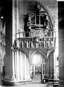 Lamballe : Eglise Notre-Dame - Jubé et buffet d'orgues