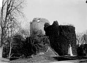 Conches-en-Ouche : Château - Donjon: ruines