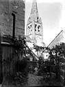 Athis-Mons : Eglise - Clocher, état avant restauration