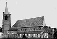 Bénisson-Dieu (La) : Eglise Saint-Bernard* ancienne abbaye - Vue d'ensemble