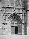 Montbrison : Eglise Notre-Dame - Portail ouest