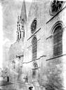 Etampes : Eglise Notre-Dame-du-Fort - Clocher, à l'ouest