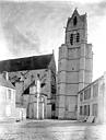Etampes : Eglise Saint-Martin - Clocher