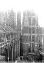 Rouen : Cathédrale Notre-Dame - Arcs-boutant et tours
