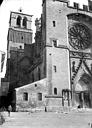 Béziers : Cathédrale Saint-Nazaire (ancienne) - Angle nord-ouest