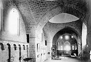 Solignac : Eglise abbatiale Saint-Pierre et Saint-Paul - Nef et coupoles