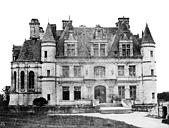 Chenonceaux : Domaine de Chenonceau : Château - Façade sur cour d'honneur