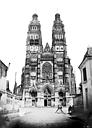 Tours : Cathédrale Saint-Gatien - Façade ouest