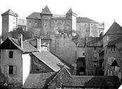 Annecy : Château - Ensemble, côté de la ville