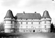 Cheillé : Château de l'Islette - Ensemble, grande façade