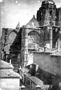 Bayonne : Cathédrale - Façade ouest, état avant restauration