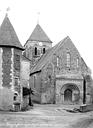 Bazouges-sur-le-Loir : Eglise Saint-Aubin - Ensemble nord-ouest