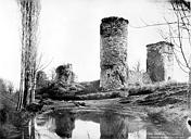 Bellocq : Château - Ensemble des ruines