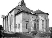 Candes-Saint-Martin : Eglise Saint-Martin - Ensemble sud-est
